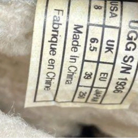 Ugg Brown Suede Women's Back Lace Sweater Boots Size 8 - Picture 7 of 7